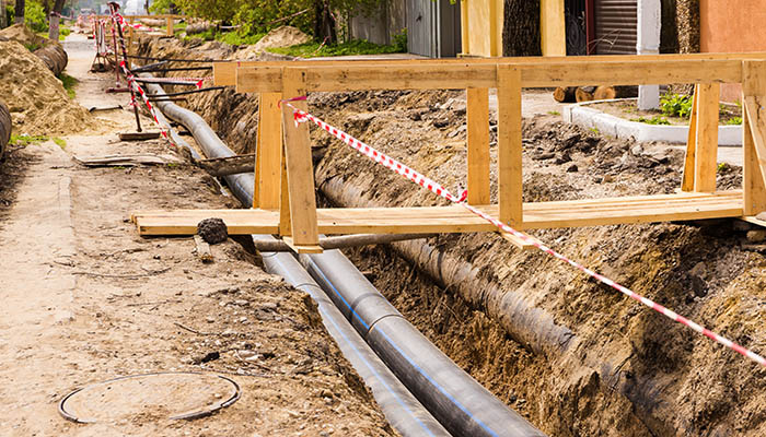 Underground Utility Excavation